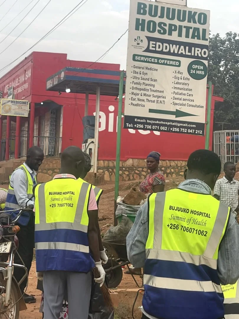 Bujuuko Hospital community outreach team