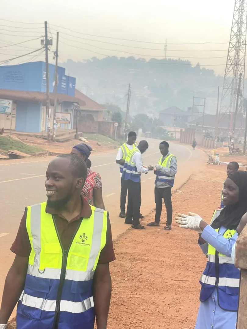 Bujuuko Hospital outreach team in the community
